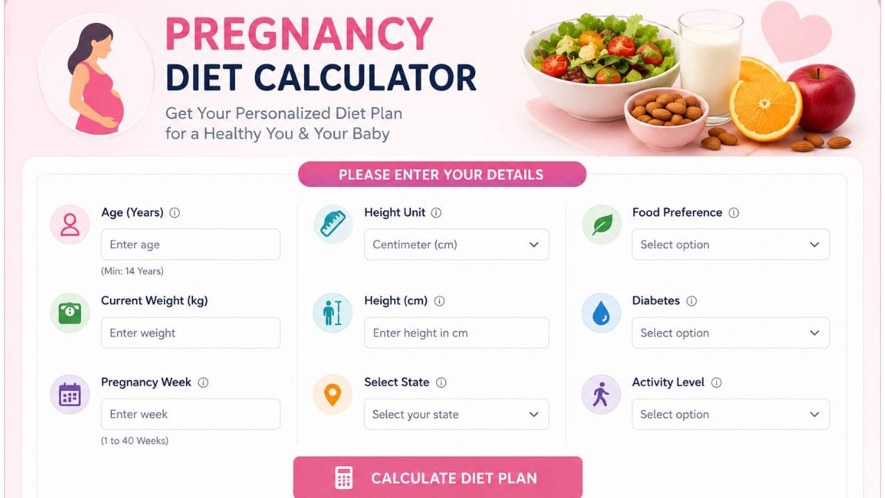 Pregnancy Diet Calculator