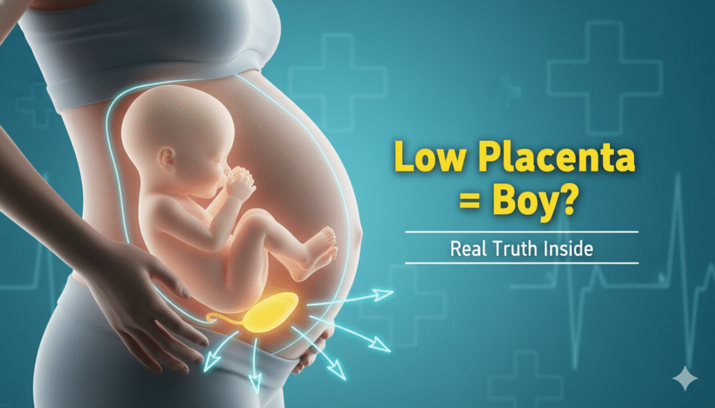 Low-Lying Placenta Mean Boy