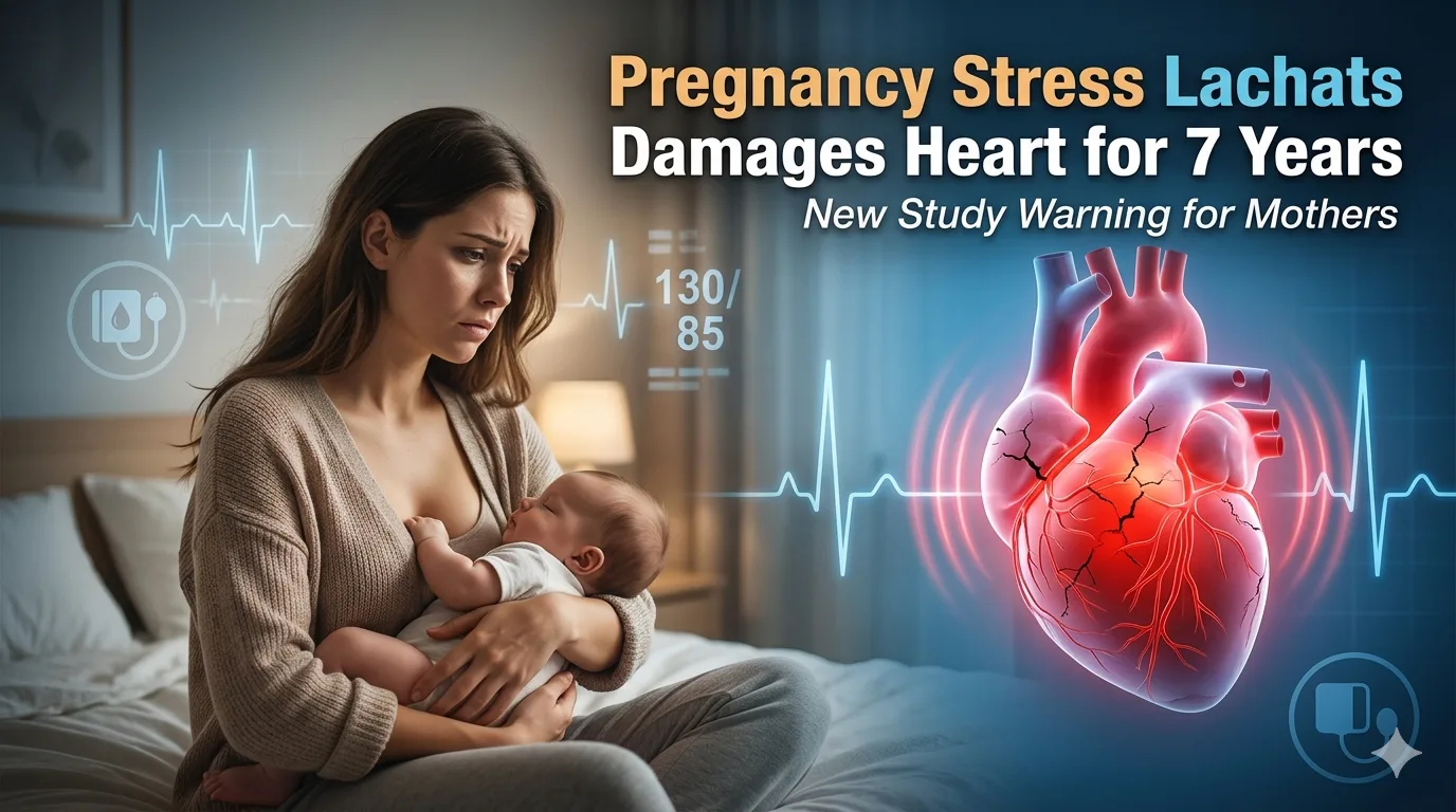 Home Pregnancy Stress Damages Your Heart for 7 Years