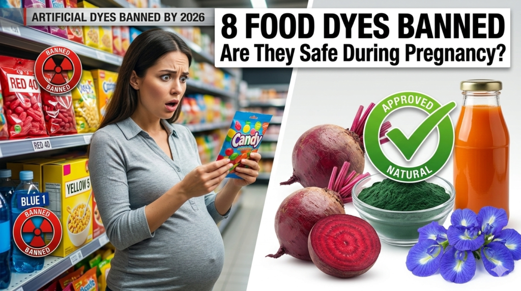 8 Food Dyes Banned by 2026