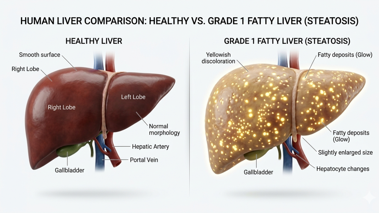 grade 1 fatty liver causes, symptoms, diagnosis, and complete treatment guide (1)