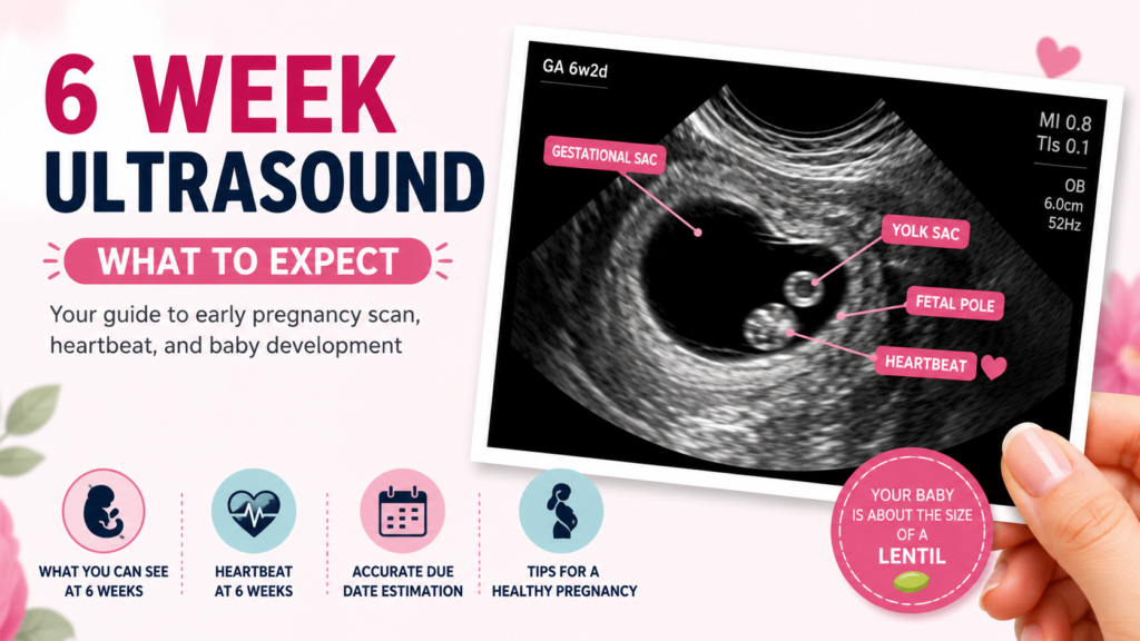 6 Week Ultrasound picture