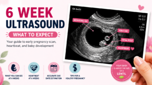 6 Week Ultrasound picture