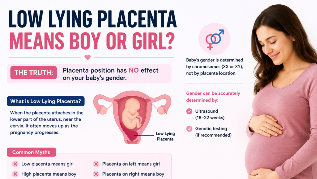 Low-Lying Placenta Mean Boy or Girl