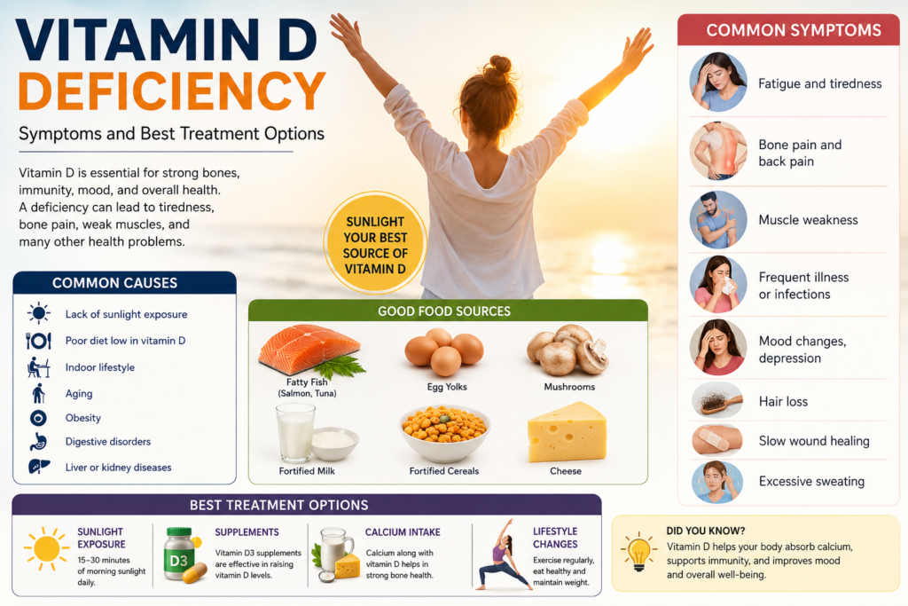 Vitamin D Deficiency Symptoms