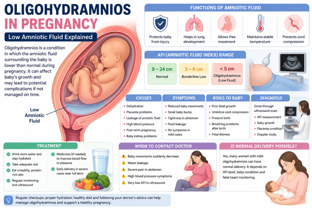 Oligohydramnios in pregnancy