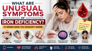 Home Unusual Symptoms of Iron Deficiency