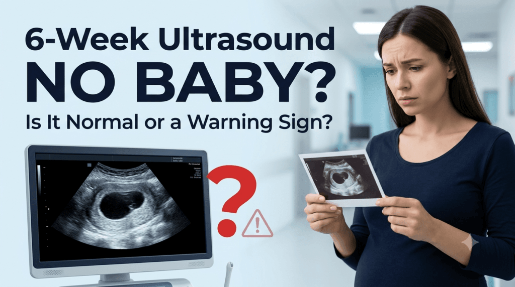 What It Means When a 6-Week Ultrasound No Baby: A Complete Guide 6-Week Ultrasound NO BABY