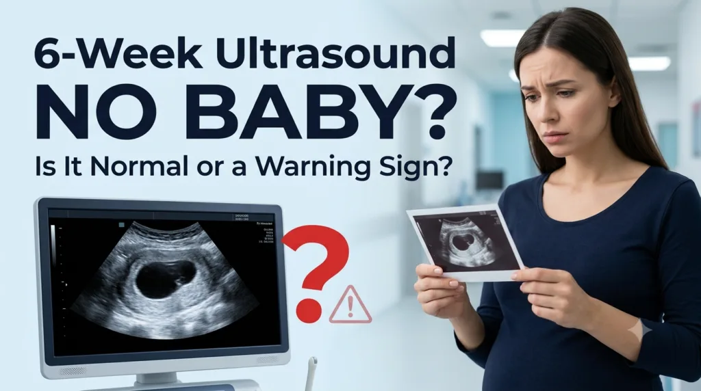What It Means When a 6-Week Ultrasound No Baby: A Complete Guide 6-Week Ultrasound NO BABY