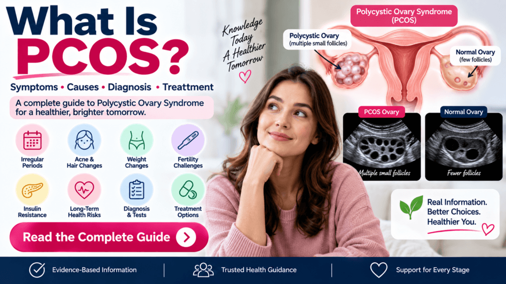 What Is PCOS? Symptoms, Causes, Diagnosis & Treatment What Is PCOS? Symptoms, Causes, Diagnosis & Treatment