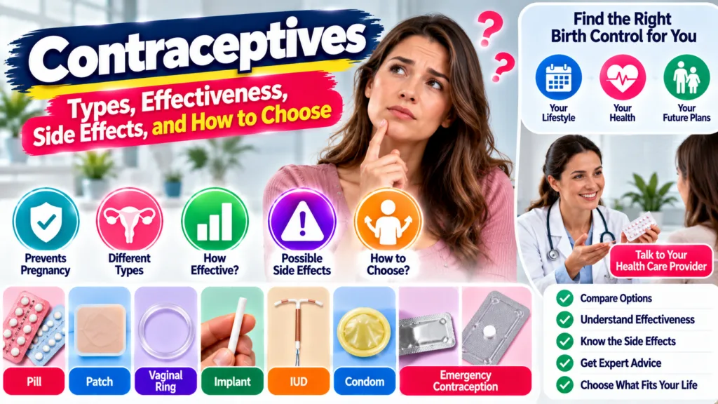 contraceptive guide types and choices