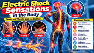 electric shock sensations explained