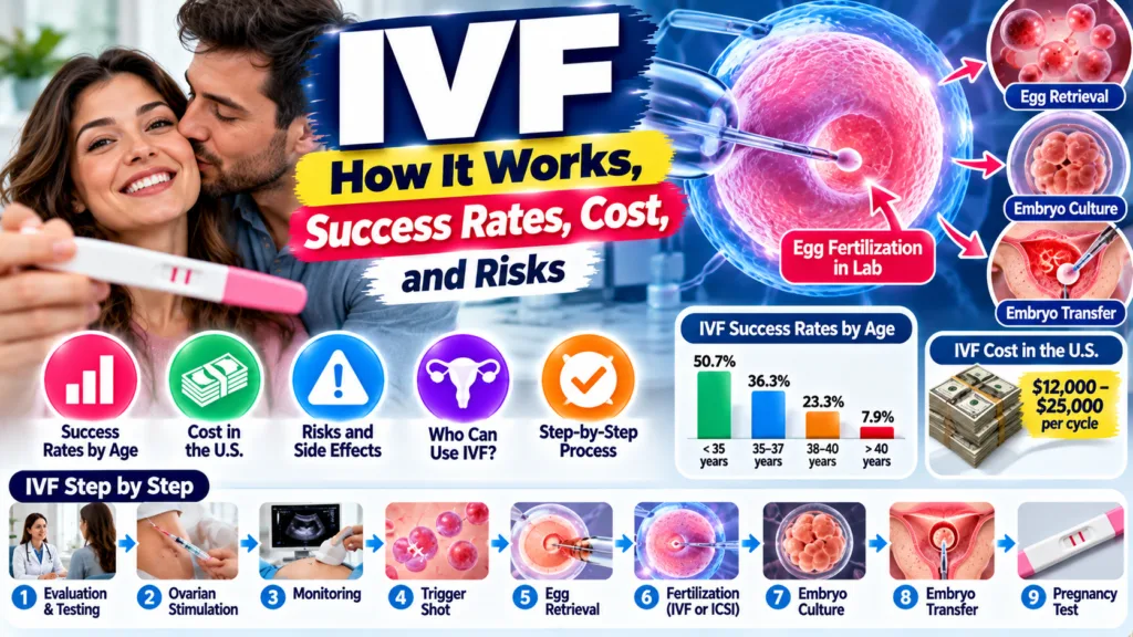 ivf explained steps, costs, and success rates