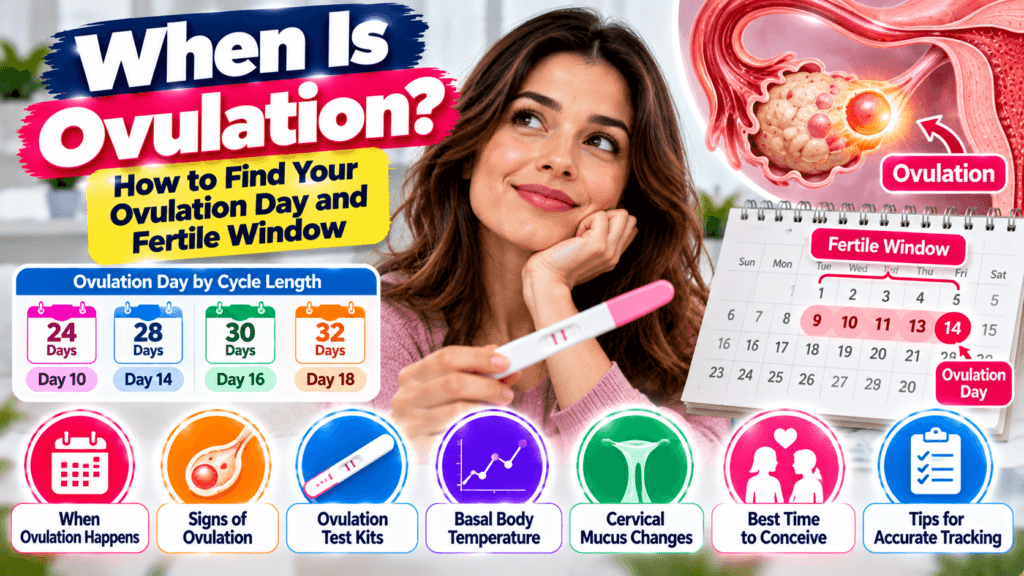 When Is Ovulation? How to Find Your Fertile Window ovulation guide and fertile window
