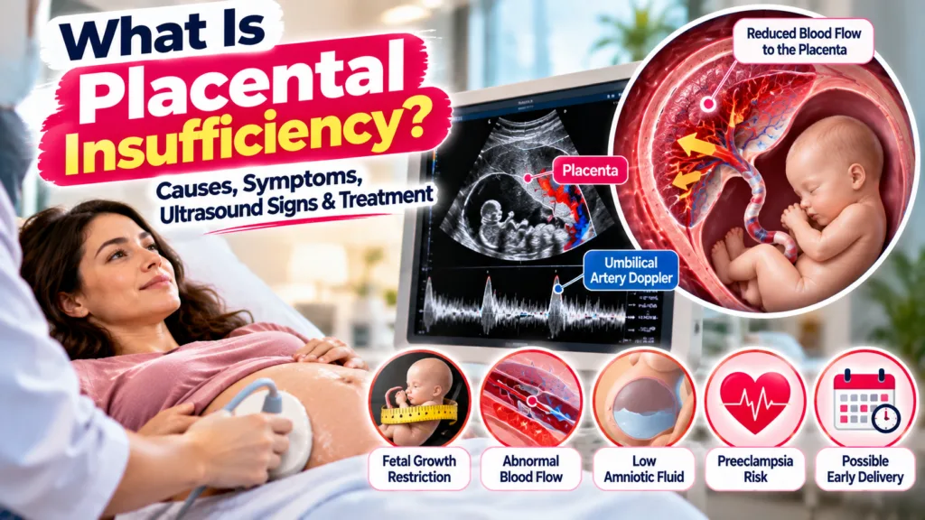 What Is Placental Insufficiency? Causes, Symptoms, Ultrasound Signs & Treatment placental insufficiency ultrasound signs